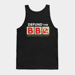 DEFUND BBC Fabian Society Ministry of Truth Tank Top